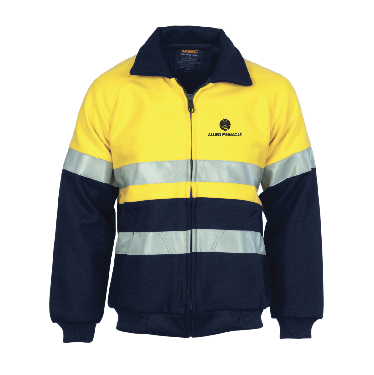 Picture of HiVis Two Tone Bluey Bomber Jacket