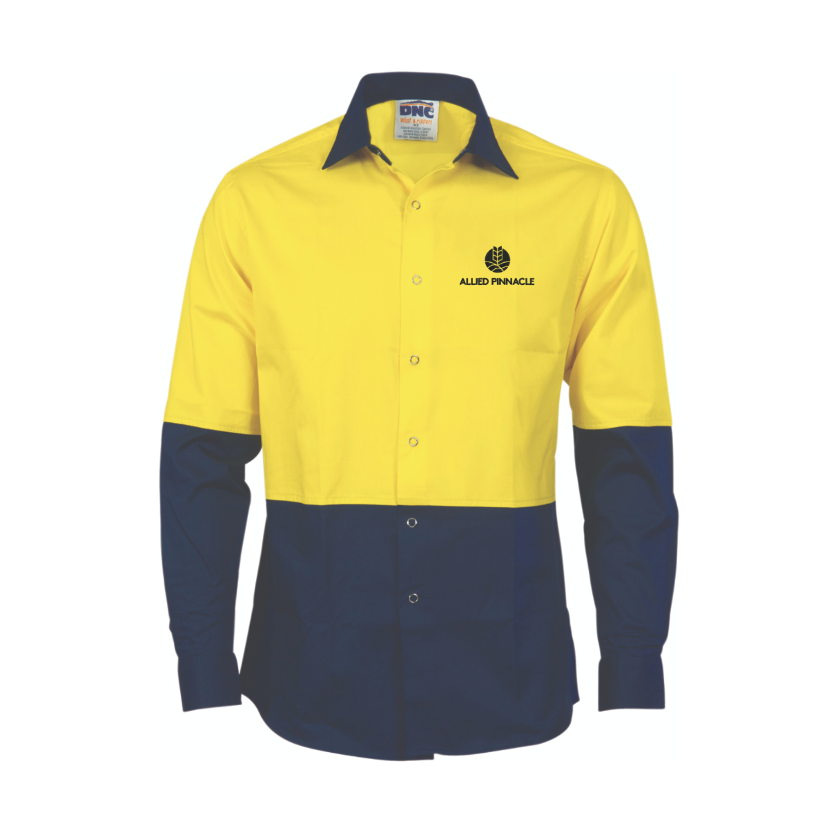 Picture of HiVis Long Sleeve Food Industry Cool-Breeze Cotton Shirt